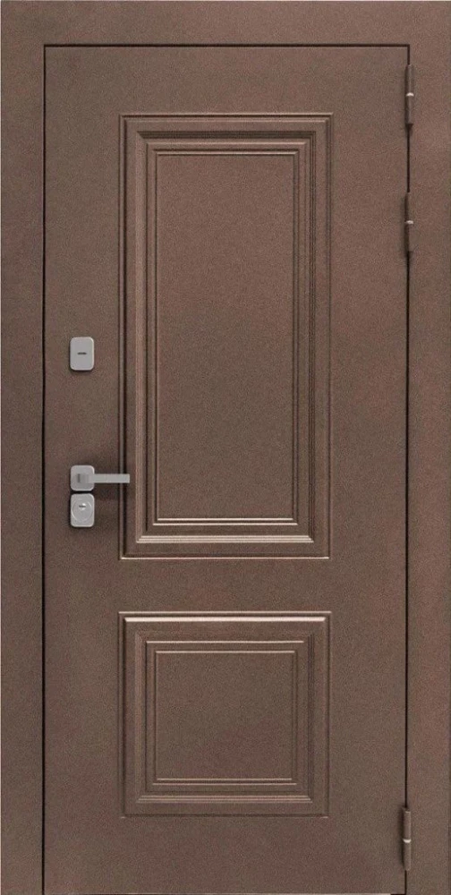 Входная дверь ДвериПРО Д-68 Без фрезеровки Дуб арктик горизонт DPRO204745 внешняя сторона